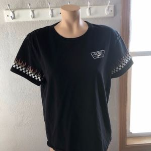 Vans checkered t shirt